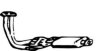 WALKER 06205 Front Silencer